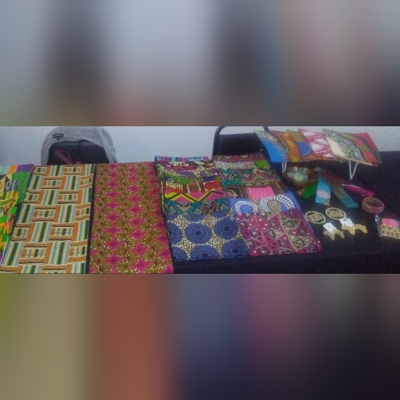 Ankara fabric head wrap - Picture 2 of 2